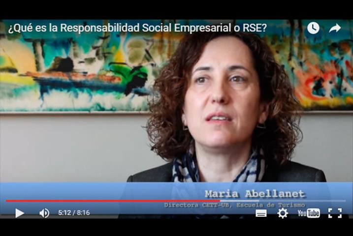 Maria Abellanet i Meya parla de la RSE amb Tarannà viatges